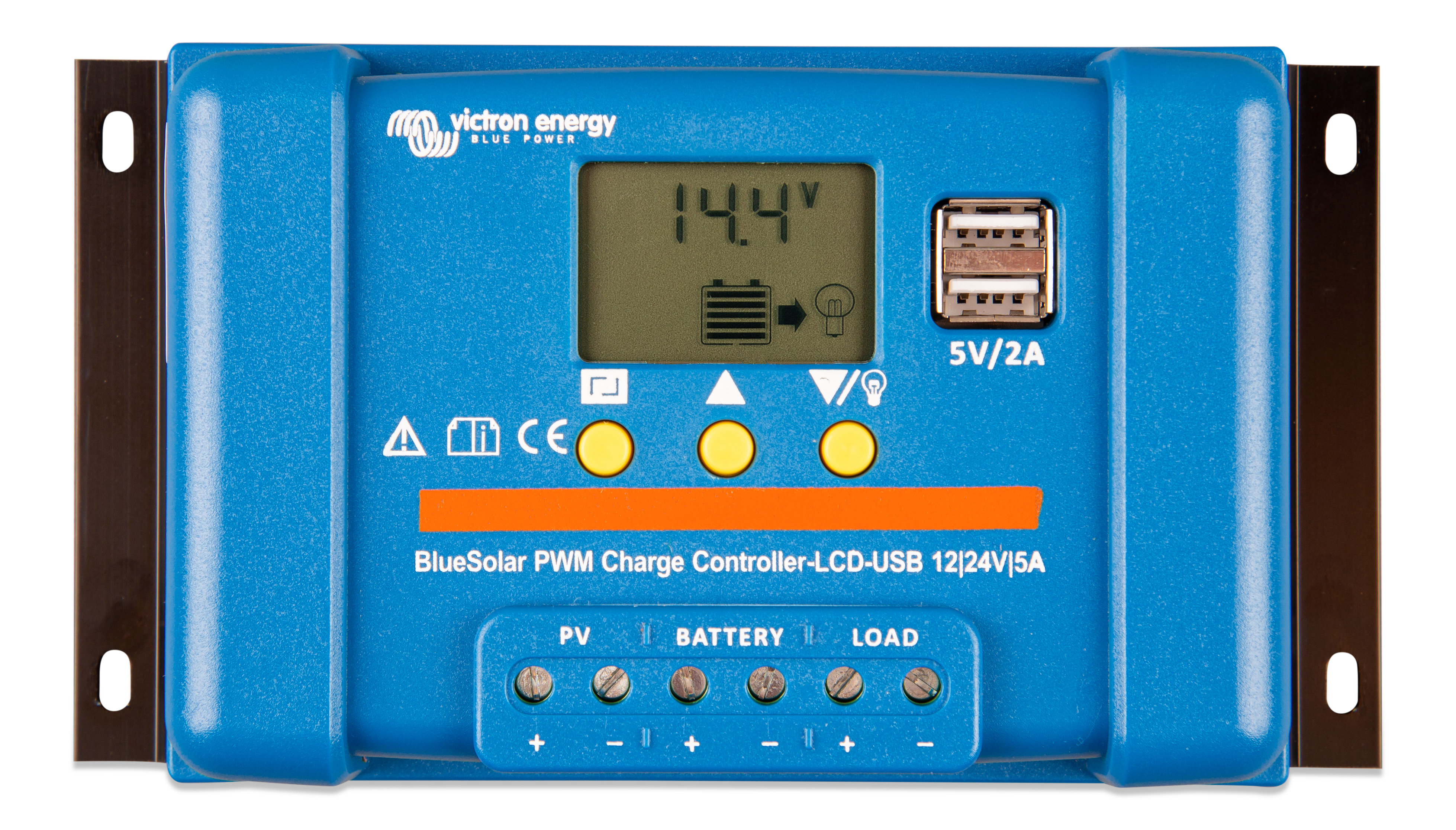 BlueSolar PWM-LCD&USB 12/24V-5A